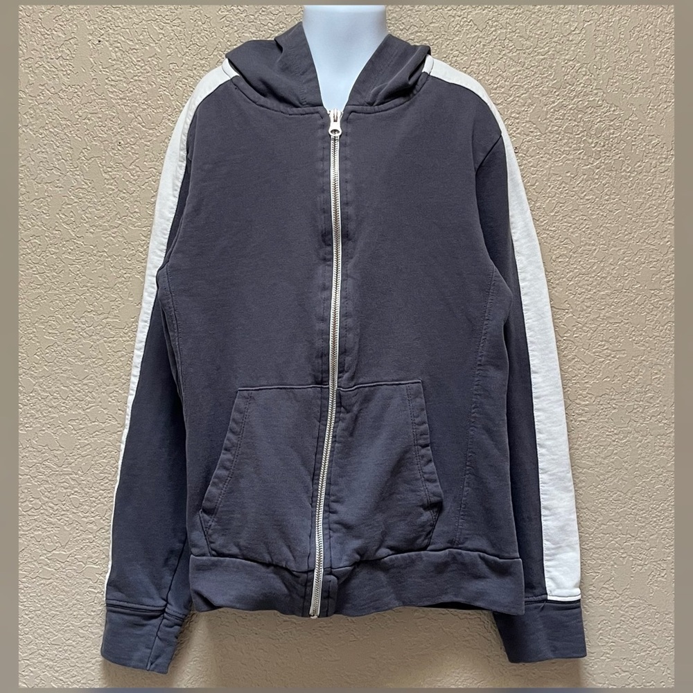 Kidpik Boy Full Zip Up Hoodie Gray Color Size M(10)
